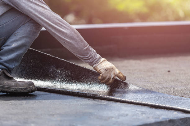 Professional Waterproofing technician working in Princeton Junction, NJ